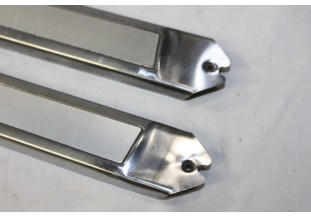 JEU D'APPLIQUES D/G DE FINITIONS DE PIED CENTRAL...POUR CITROEN DS...