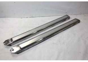 JEU D'APPLIQUES D/G DE FINITIONS DE PIED CENTRAL...POUR CITROEN DS...