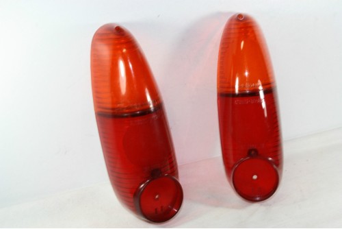 PAIRE DE CABOCHON DE FEUX AR D/G ALTISSIMO...FIAT 500 G AUTOBIANCHI...