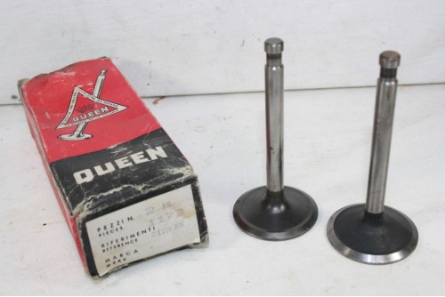 JEU DE 2 SOUPAPES D'ADMISSION QUEEN...CITROEN 3CV AMI 6 1961 A 196...