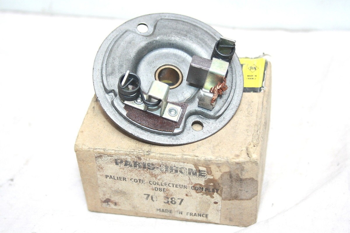 PALIER COLLECTEUR DE DEMARREUR PARIS RHONE D8E...PEUGEOT RENAULT SI...