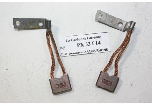 CHARBONS PSX 18390 POUR DEMARREUR PARIS RHONE...POUR TRACTION 11CV ...