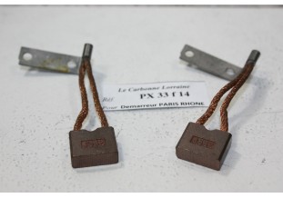 CHARBONS PSX 18390 POUR DEMARREUR PARIS RHONE...POUR TRACTION 11CV ...