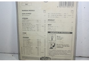 JEU DE 4 BOUGIES MAGNETTI MARELI 8LC...CITROEN VISA GTI JAGUAR XJR ...