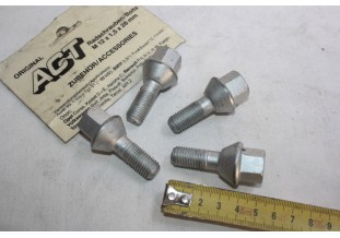 LOT DE 4 ECROUS POUR JANTE ALU...AUDI 80 BMW 3,3/1 VW GOLF POLO FOR...