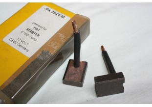 CHARBONS JSX 23-24-28 POUR DEMARREUR FIAT...POUR FIAT 124 127 AUTOB...