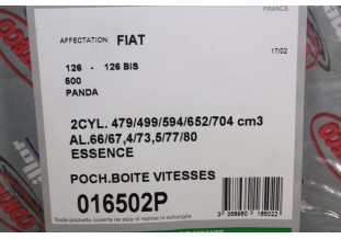 POCHETTE DE JOINTS DE BOITE DE VITESSE MEILLOR 016502P...FIAT 126 5...