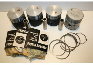 KIT PISTONS/SEGMENTS D/65mm FLOQUET MONOPOLE 55201-2...RENAULT R8 F...