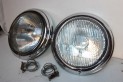 PAIRE D' OPTIQUES DE PHARES HELLA...MERCEDES W121 190SL W198 300SL...