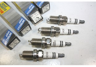 JEU DE 4 BOUGIES BOSCH FR 7DCX+...FORD ESCORT IV CHEVROLET HONDA CI...