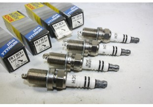 JEU DE 4 BOUGIES BOSCH FR 7DCX+...FORD ESCORT IV CHEVROLET HONDA CI...