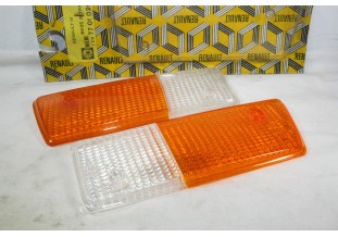 PAIRE DE CABOCHONS DE FEUX AVANT BICOLORE D/G CIBIE 4076H...RENAULT...