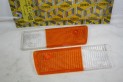 PAIRE DE CABOCHONS DE FEUX AVANT BICOLORE D/G CIBIE 4076H...RENAULT...