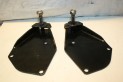 PAIRE DE SUPPORTS D'AMORTISSEURS ARRIERES D/G...CITROEN 2CV AZ AZL...