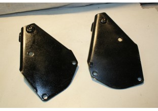 PAIRE DE SUPPORTS D'AMORTISSEURS ARRIERES D/G...CITROEN 2CV AZ AZL...
