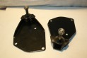 PAIRE DE SUPPORTS D'AMORTISSEURS ARRIERES D/G...CITROEN 2CV AZ AZL...