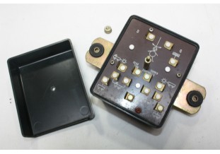 BOITIER DE RACCORD ELECTRIQUE TRACTEUR / REMORQUE 24v...CAMION SAVI...