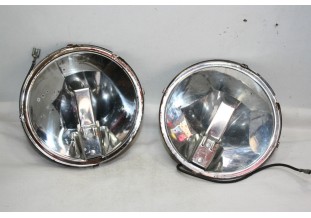 LOT DE 2 PARABOLES DE FEUX AD AUTEROCHE D/123mm..RENAULT R8 GORDINI...