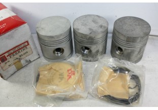 LOT DE 3 PISTONS PERKINS D/75,5mm...CAMIONS UTILITAIRES TRACTEURS -...