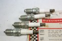 JEU DE 4 BOUGIES FIRESTONE F33TLP...RENAULT R14 R18 CITROEN LNA  PE...