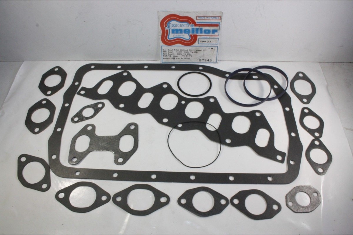 POCHETTE DE JOINTS MOTEUR MEILLOR 97342...RENAULT R18 R20 TRAFIC - ...