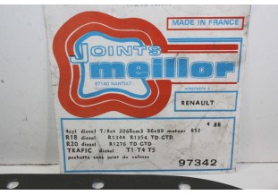 POCHETTE DE JOINTS MOTEUR MEILLOR 97342...RENAULT R18 R20 TRAFIC - ...