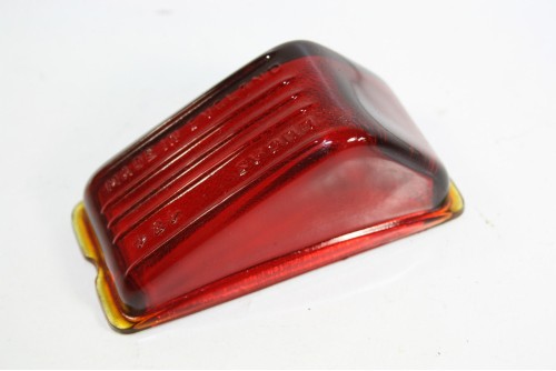 CABOCHON DE FEU AR EN VERRE LUCAS 484...BRISTOL MARK TRIUMPH MG - T...