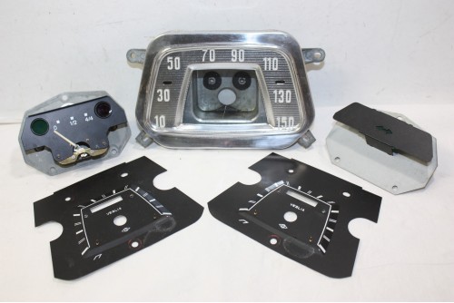 ELEMENTS DE COMPTEUR ED VEGLIA 12V...SIMCA 1000 1961-65 - Tracauto1950