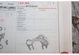 JEU DE RUPTEURS MD 607101 POUR ALLUMEURS NIPPON-DENSO...DATSUN MAZD...