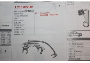 JEU DE RUPTEURS K 0098 POUR ALLUMEURS NIPPON-DENSO...ISUZU TOYOTA -...