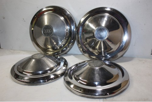 JEU DE 4 ENJOLIVEURS DE ROUE D/230mm...AUDI AUTO UNION 1000 S - Tra...