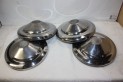 JEU DE 4 ENJOLIVEURS DE ROUE D/230mm...AUDI AUTO UNION 1000 S - Tra...