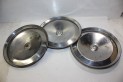 LOT DE 3 ENJOLIVEURS DE ROUE D/225mm...CITROEN 2CV - Tracauto1950