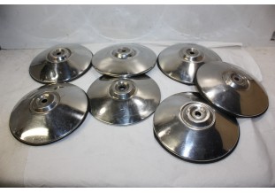 LOT DE 7 ENJOLIVEURS DE ROUE D/155mm...CITROEN LN LNA PEUGEOT 104 -...