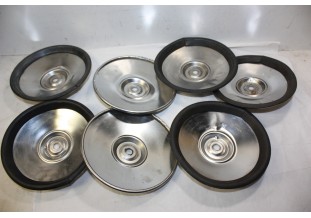 LOT DE 7 ENJOLIVEURS DE ROUE D/155mm...CITROEN LN LNA PEUGEOT 104 -...