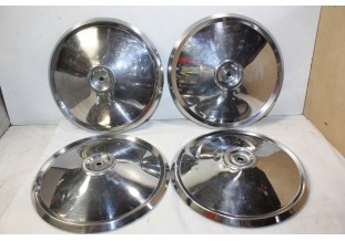 JEU DE 4 ENJOLIVEURS DE ROUE D/280mm...PEUGEOT 404 - Tracauto1950