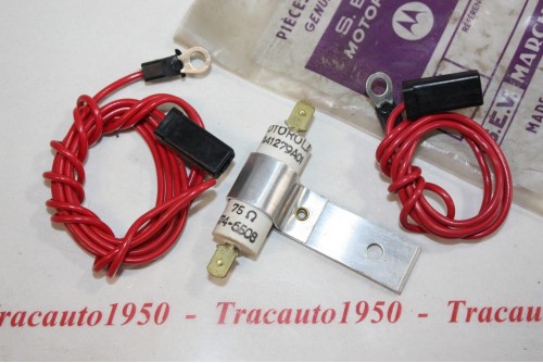 KIT CONDENSATEUR SEV MOTOROLA 974-6508...AUTOS DIVERS - Tracauto1950