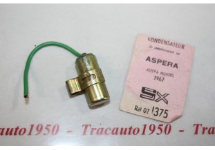 CONDENSATEUR SOPARTEX 02.1375...MOTEURS ASPERA divers 1967 - Tracau...