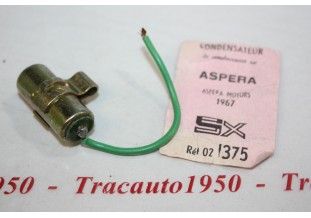 CONDENSATEUR SOPARTEX 02.1375...MOTEURS ASPERA divers 1967 - Tracau...