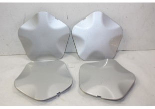 JEU DE 4 CENTRE D'ENJOLIVEURS DE ROUE D/100mm...AUTOS DIVERS - Tra...