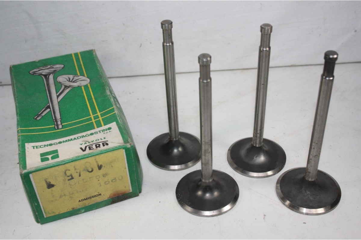 JEU DE 4 SOUPAPES D'ADMISSION VERA 1845...TRACTION ID 19 DS 19 ID2...