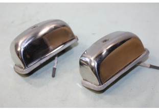 PAIRE D'ECLAIREURS DE PLAQUE AR SEIMA 853...CITROEN MEHARI DS BREAK