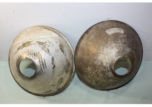 PAIRE DE PARABOLES SEV MARCHAL D/226mm...CITROEN PEUGEOT RENAULT PANHARD DELAGE