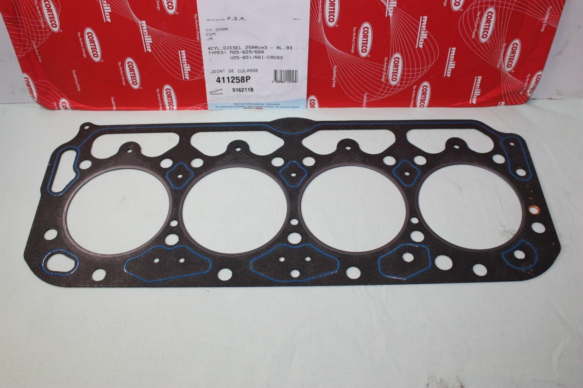 JOINT DE CULASSE MEILLOR CORTICO 411258P...CITROEN DIESEL CX 2500 C...