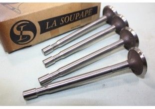 JEU DE 4 SOUPAPES ECH OU ADM LA SOUPAPE 4608...PEUGEOT 403 404 203 204 304 504