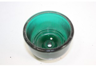 CABOCHON DE FEU VERT EN VERRE MARCHAL...AUTOS DIVERS ANCIENNES