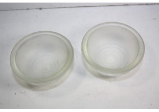 PAIRE DE CABOCHONS DE FEUX AV EN VERRE SCINTEX...AUTOS DIVERS ANCIENNES