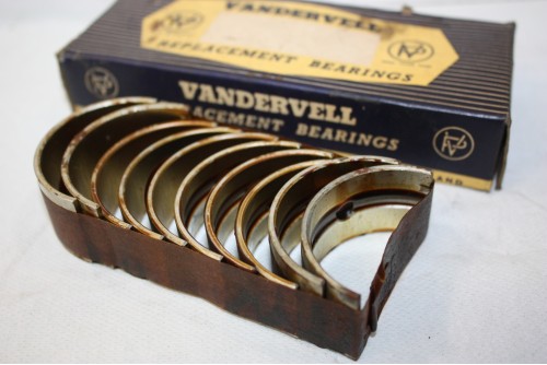 JEU DE COUSSINET DE PALIER VANDERVELL 91074...R8 MAJOR R8 S R10 FLO...