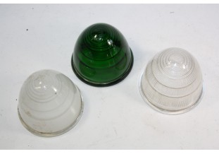 LOT DE 3 DE CABOCHONS DE FEUX EN VERRE SCINTEX...AUTOS DIVERS COLLECTIONS