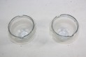 PAIRE DE CABOCHONS DE FEU TRANSPARENT AXO...CITROEN 2CV HY H